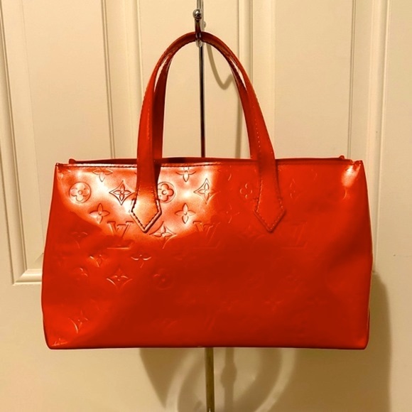 Louis Vuitton Vernis Wilshire PM Sunset Orange- Excellent Condition! - Picture 2 of 13